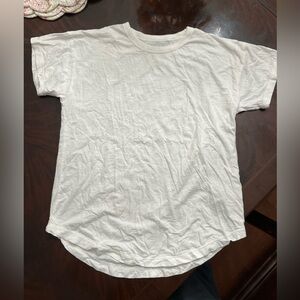 Madewell size medium white crew neck T-shirt, good condition